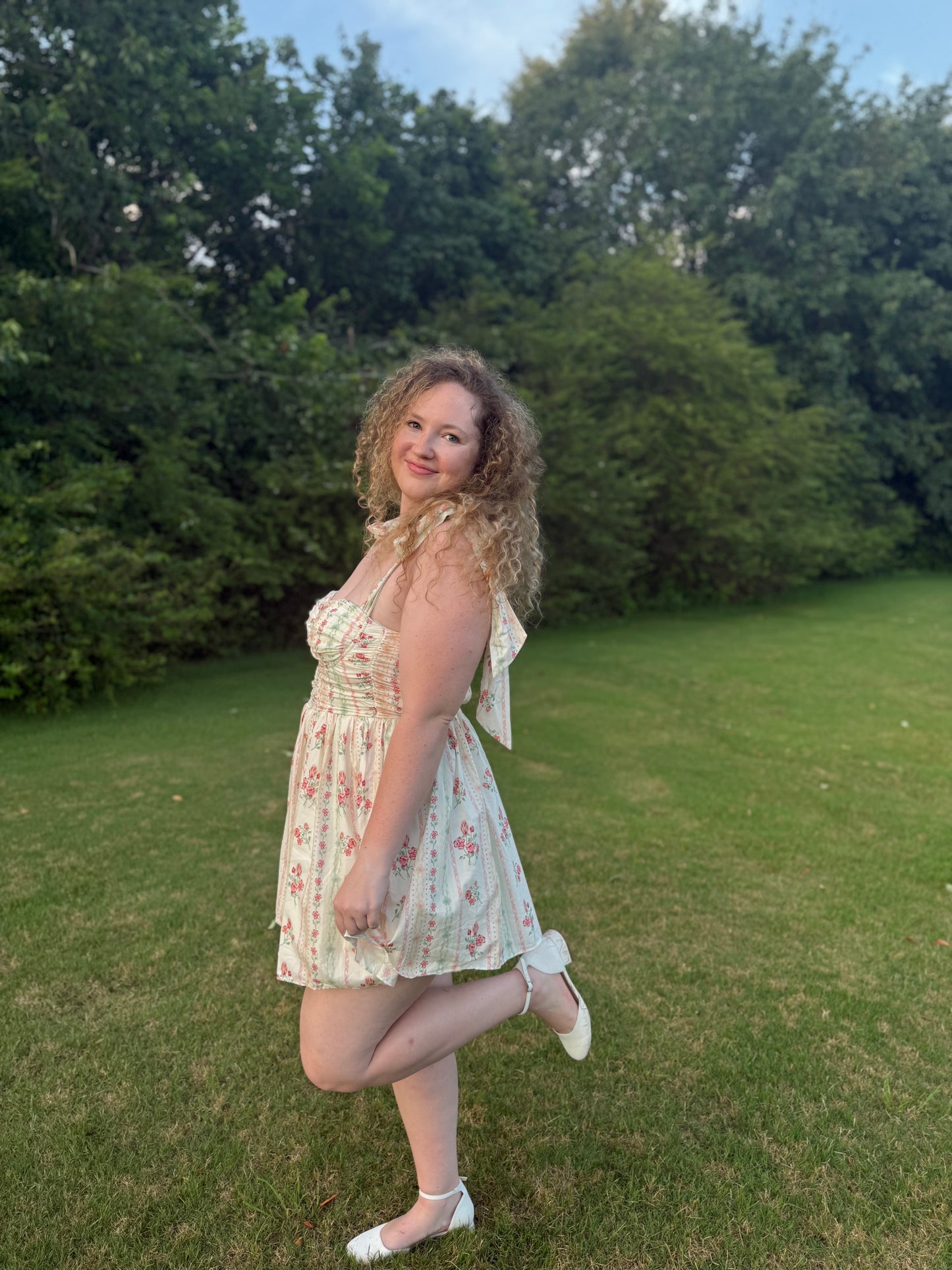 Bows and Blossom Dress