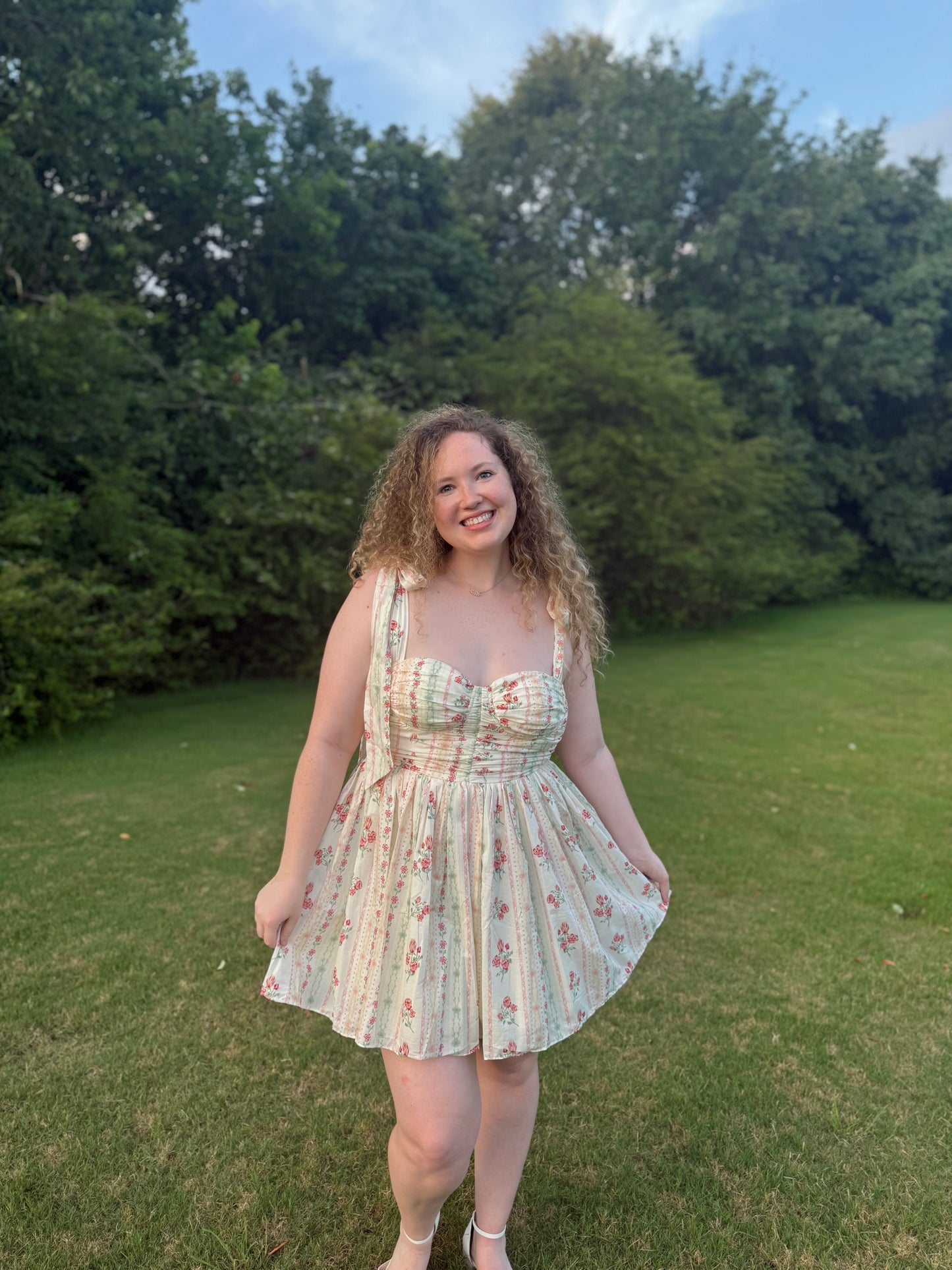 Bows and Blossom Dress