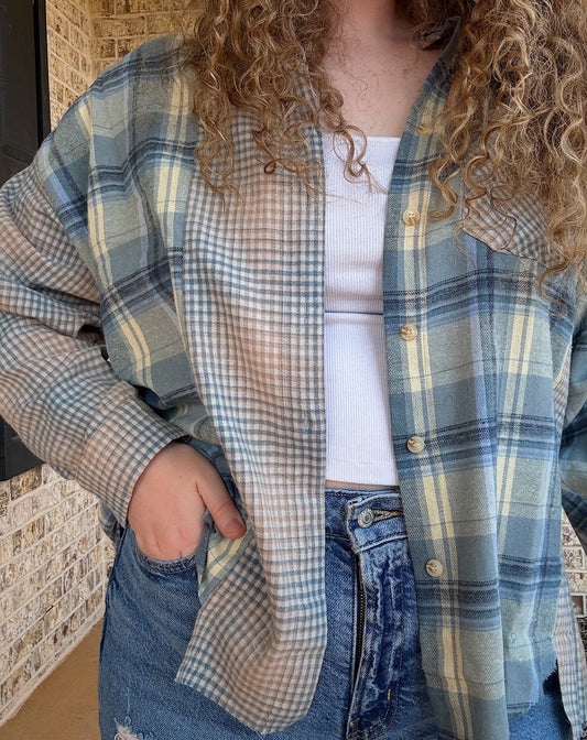 Autumn Blues Flannel