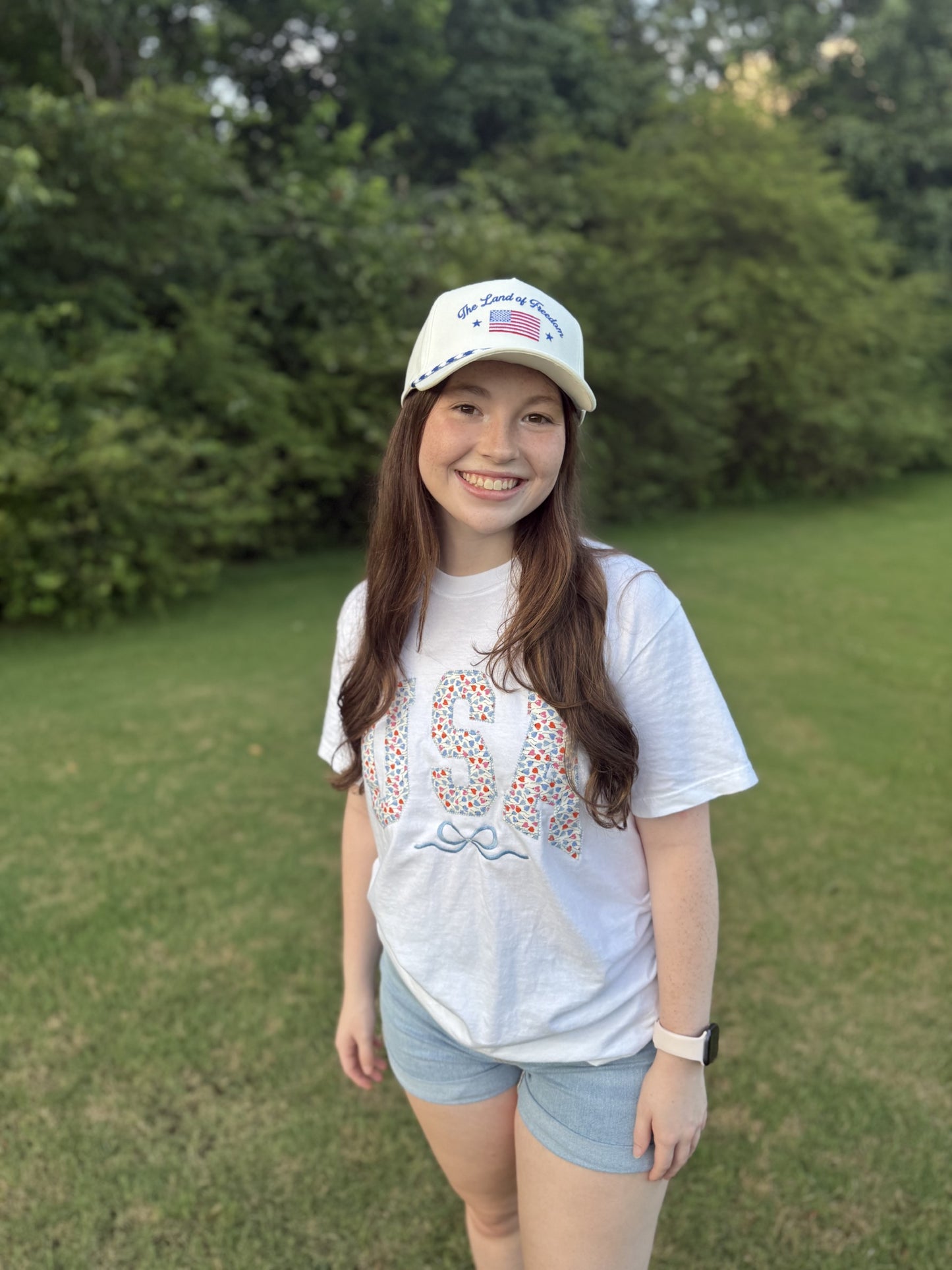 Land of Freedom Hat- Blue