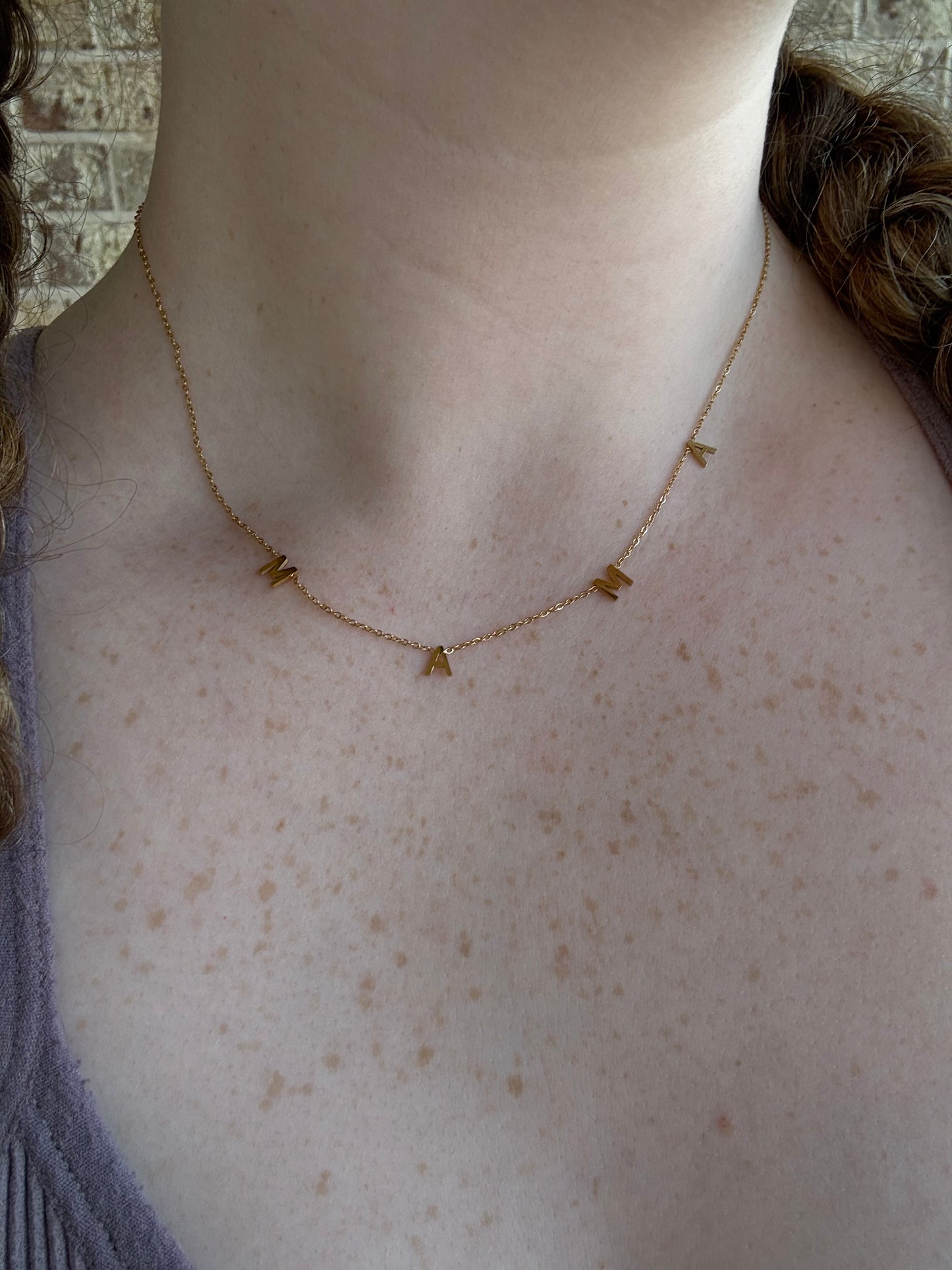 Gold Mama Necklace