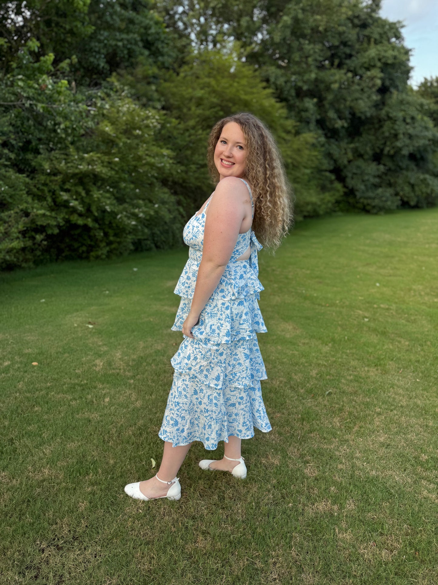 Blue Blossom Dress