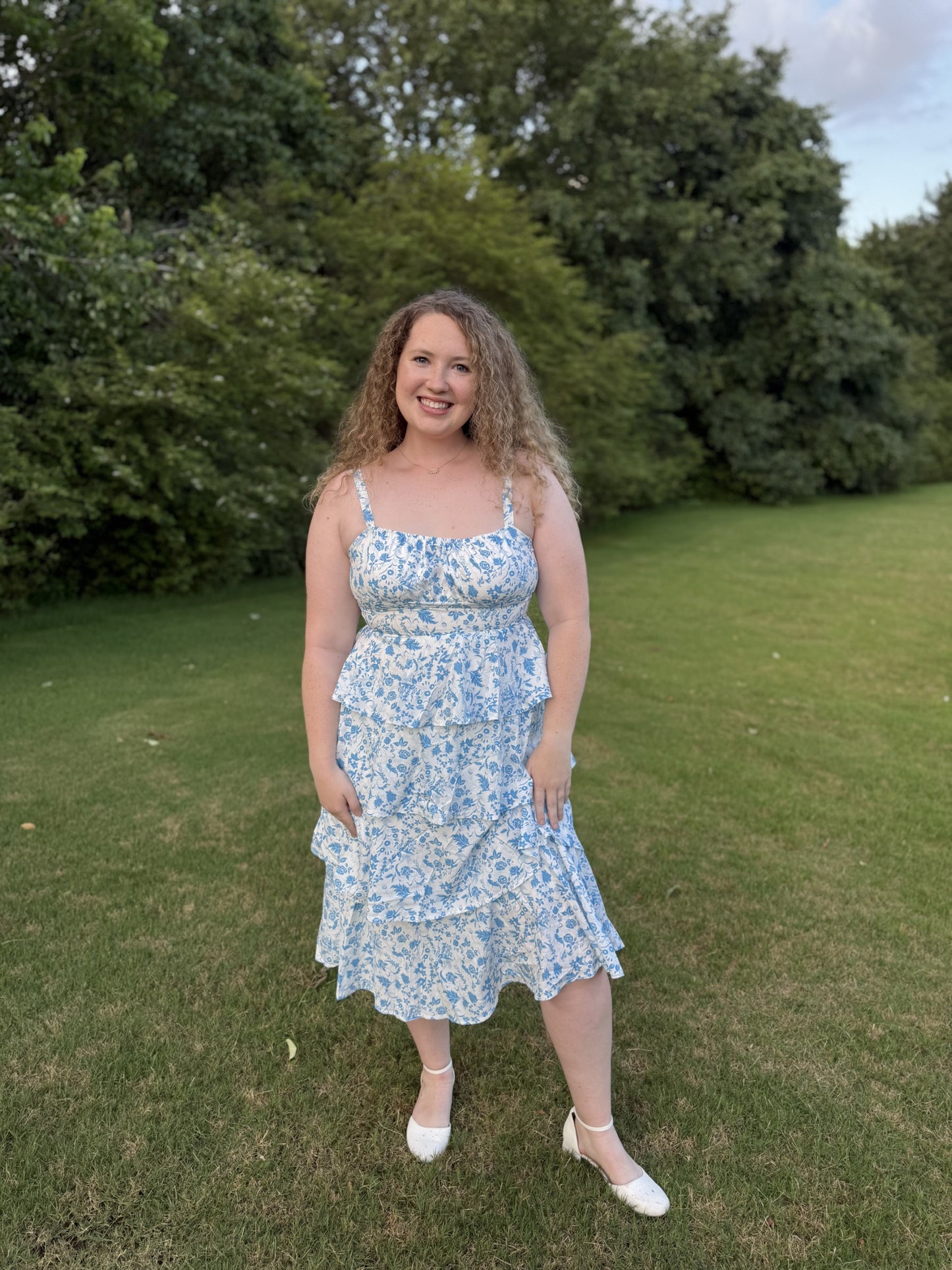 Blue Blossom Dress