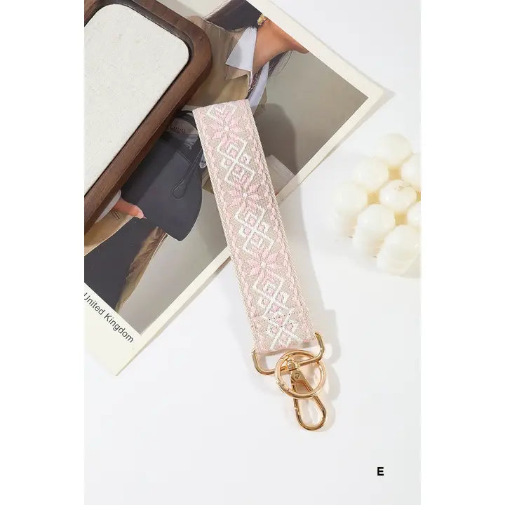 Embroidered Boho Wristlets