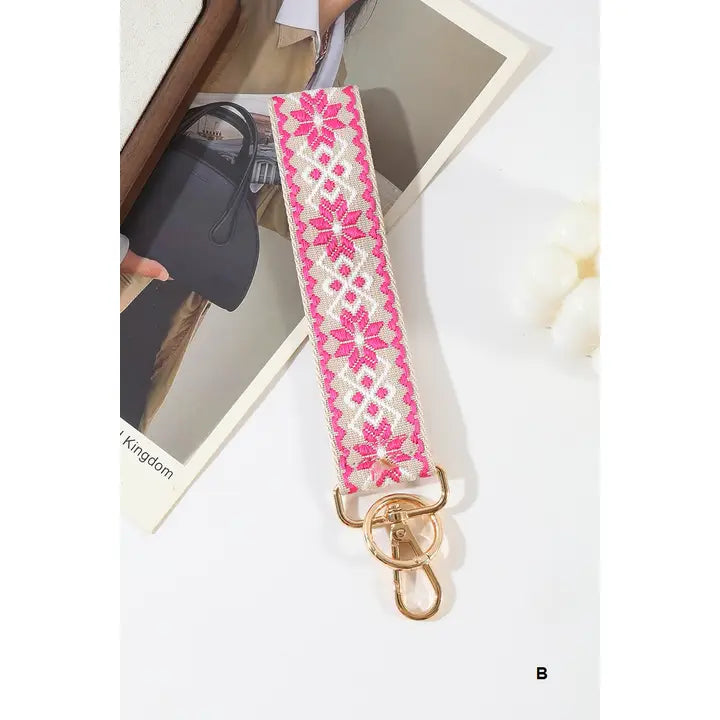 Embroidered Boho Wristlets